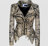 Slim Fit Motorcycle Jacket