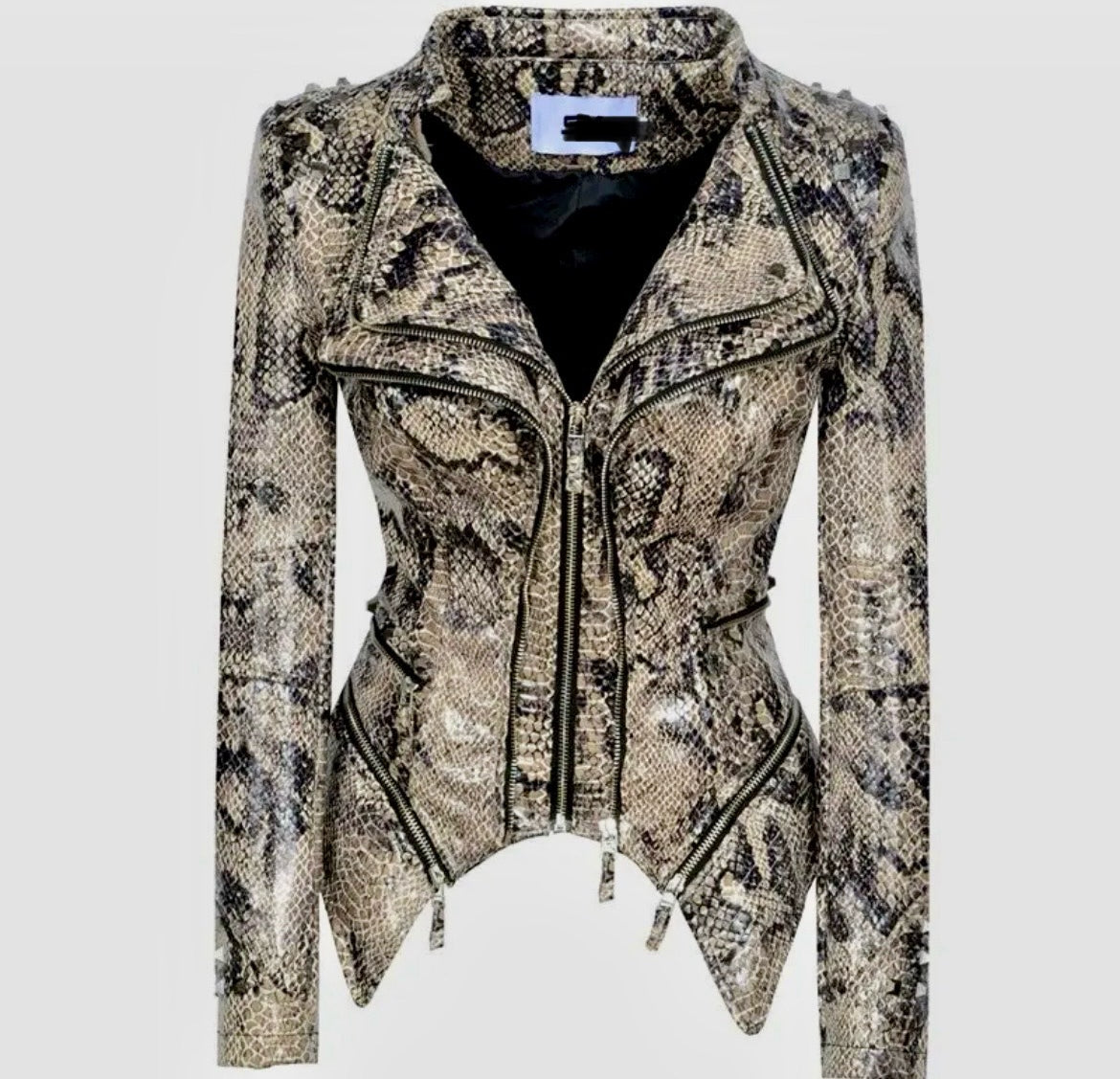 Slim Fit Motorcycle Jacket