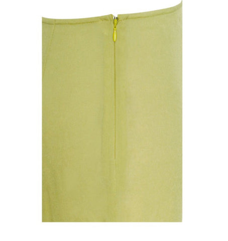 Lace Trim Maxi Skirt